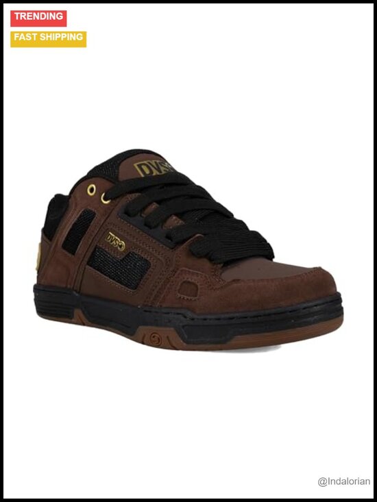 Men\'s Skateboarding Shoe, Leather & Nubuck, Lace-Up, Low Top, Cupsole main image 4